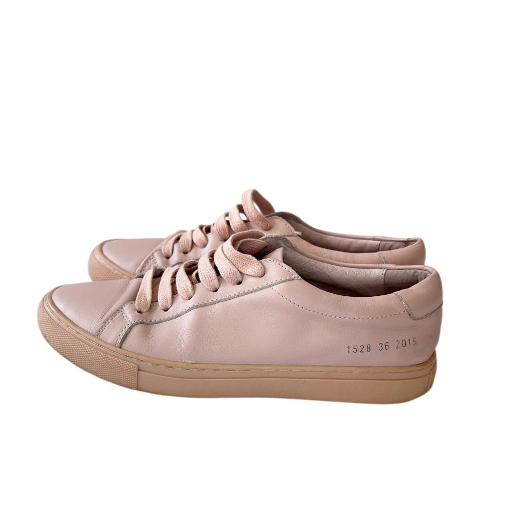 Common Projects Achilles Low in Blush Pink Sneakers